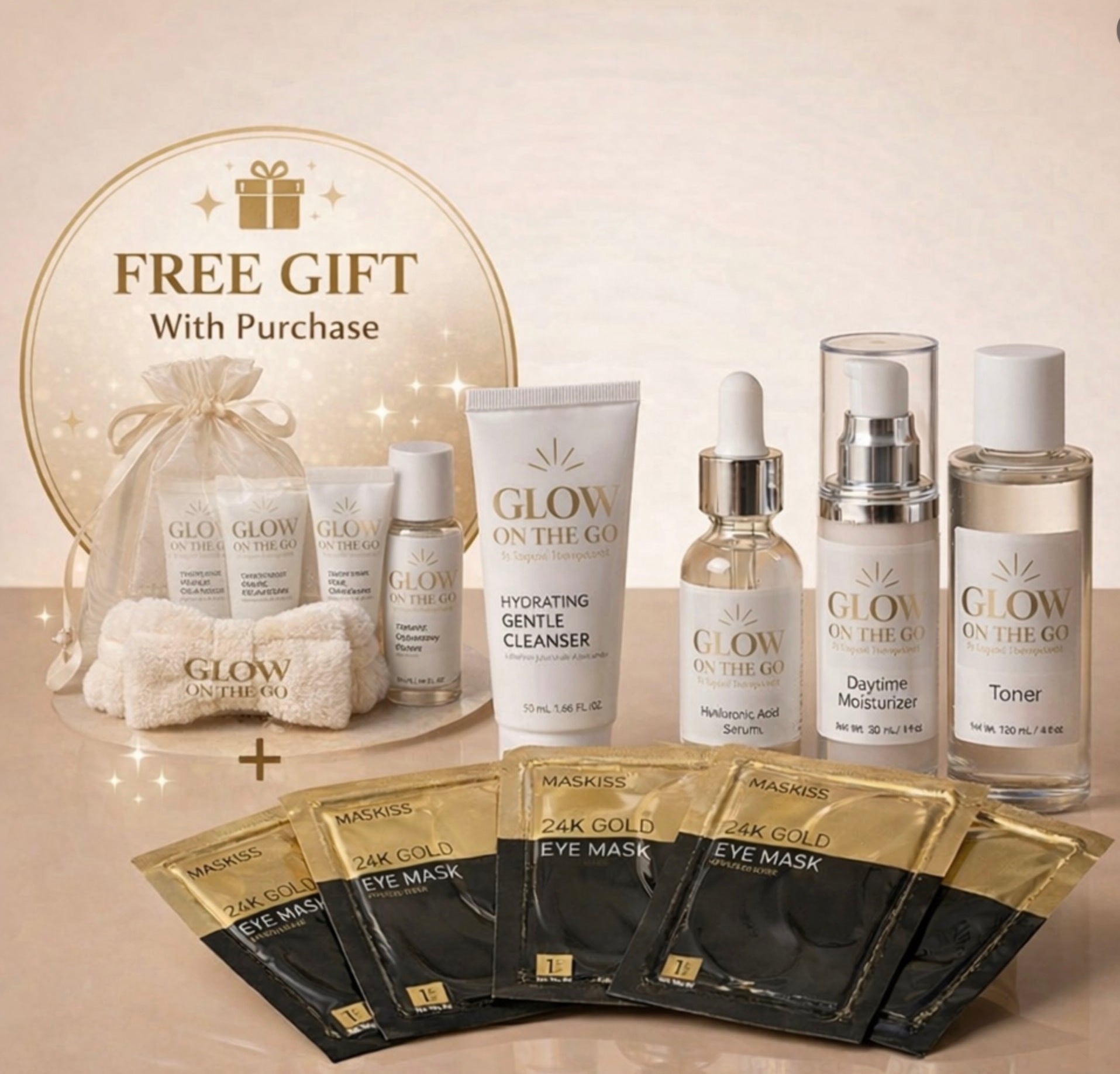 Jet Set Glow Bundle: The Ultimate Skincare Routine for Radiant Skin On-the-Go