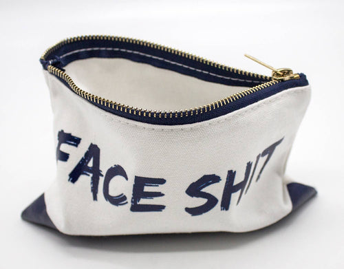 Face Sh*T Cosmetic Bag